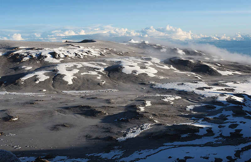 Crater view