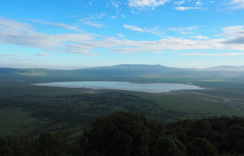 Impressive Ngorongoro crater